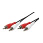 LogiLink 2xRCA - 2xRCA, 2.5m audio LogiLink 2xRCA - 2xRCA, 2.5m audio